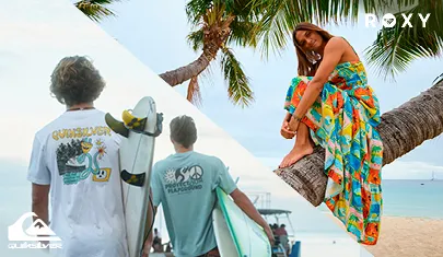 NOUVELLE COLLECTION ÉTÉ 2025 – QUIKSILVER / ROXY