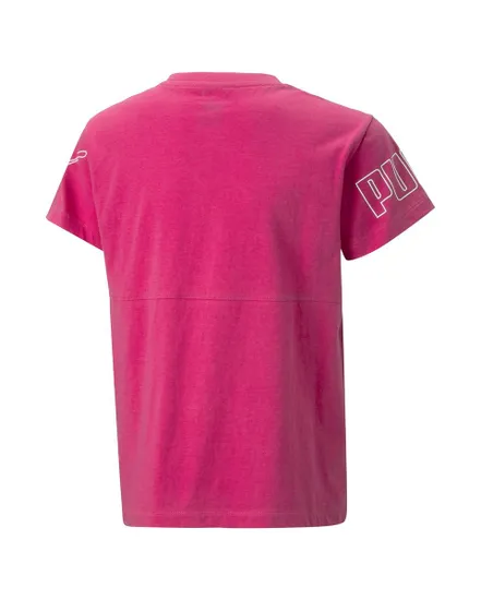 T-shirt manches courtes Enfant G PP CLRBLK TEE Rose