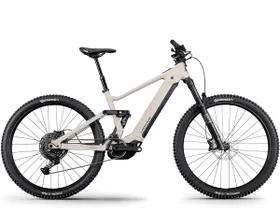 VTT électrique tout suspendu OVERVOLT TR 6.8 Beige Pierre