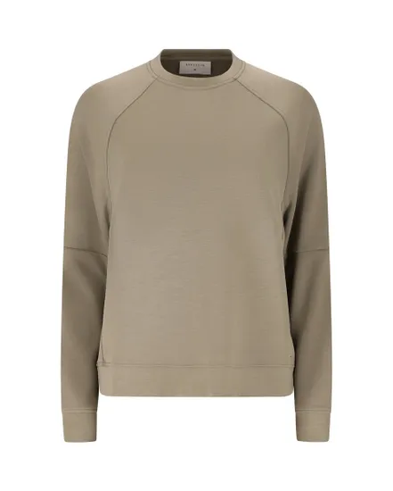 Sweat Femme JACEY W CREW NECK Beige