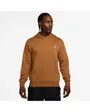 Sweat à capuche Homme M J BRKLN FLC PO Marron