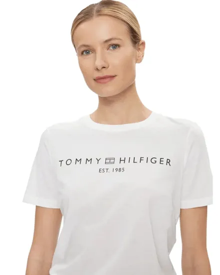 T-shirt Femme Logo Corp Col Rond