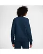 Sweat Femme W NSW PHNX FLC STD LOGO CREW Bleu