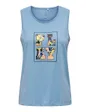Débardeur Femme ONPPI LIFE JRS TANK TOP BOX Bleu
