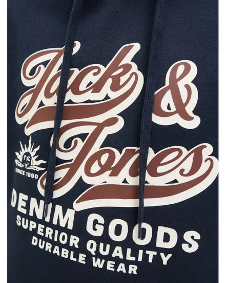 Sweat à capuche Homme JJELOGO SWEAT HOOD 2 COL 25/26 NOOS