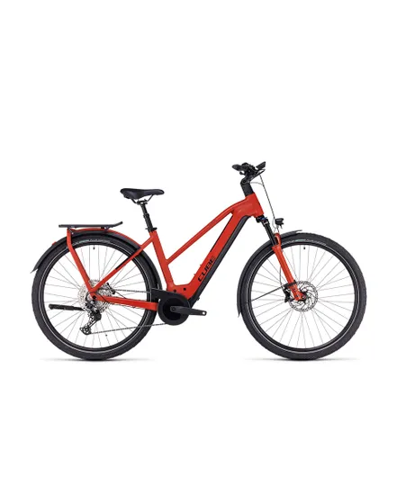 Vélo électrique trekking Femme KATHMANDU HYBRID EXC 750 Rouge