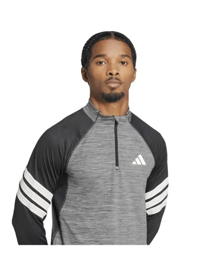 T-shirt Fitness Homme GYM+ 3S 1/4 ZIP