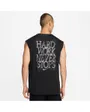 Débardeur Homme M NK TEE LSE SL TRAIN HRD WRK Noir