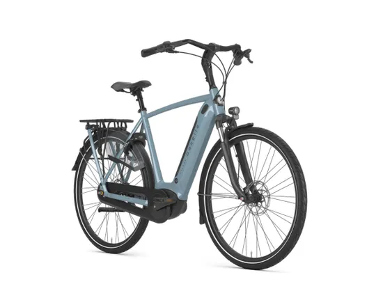 Vélo électrique urbain Homme GRENOBLE C7+ HMB 500WH Gris Tonnerre