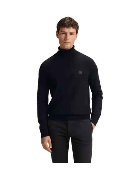 Pull col roulé Homme AKIRO S Noir