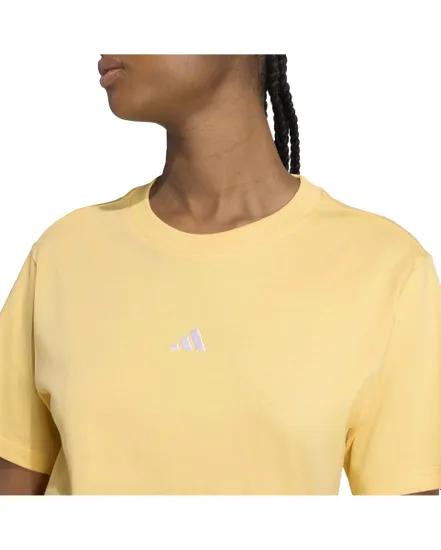 T-shirt Femme W SL SJ T Jaune