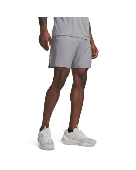 Short Homme UA TECH WOVEN WORDMARK SHORT Gris