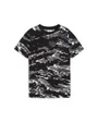 T-shirt Enfant ESS CAMO AOP TEE B Noir