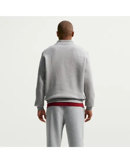 Pull col zip Homme M NK CLUB BB HZ TOP Gris