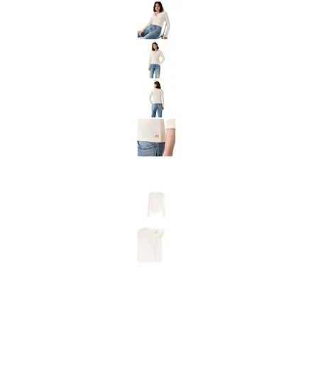 Haut Femme Dry Goods Henley Waffle