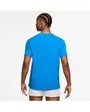 T-shirt Homme M NK DF UV MILER SS Bleu