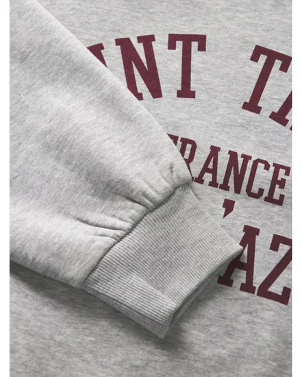 Sweat Femme JXMERLE RLX SHORT LS CREW SWT LN Gris