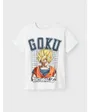 T-shirt manches courtes Enfant NKMDRUE DRAGONB NREG SS TOP BOX NOOS VDE Blanc