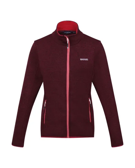 Veste zip Femme WMS NEWHILL Bordeaux