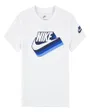 Tee-shirt Garçon GRADIENT FUTURA SS TEE Blanc