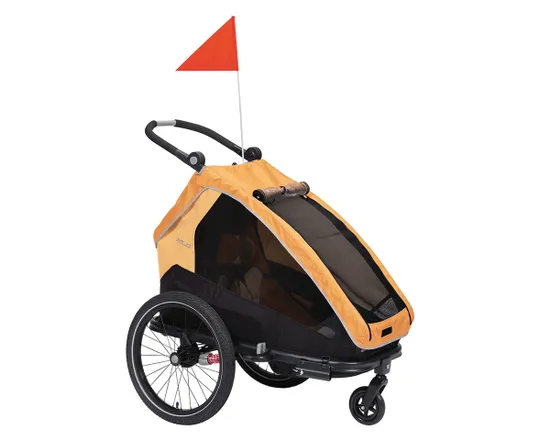 Remorque pour enfant MONO S BS-C09 Orange/Anthracite