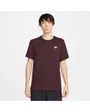 T-shirt Homme M NSW CLUB TEE Bordeaux