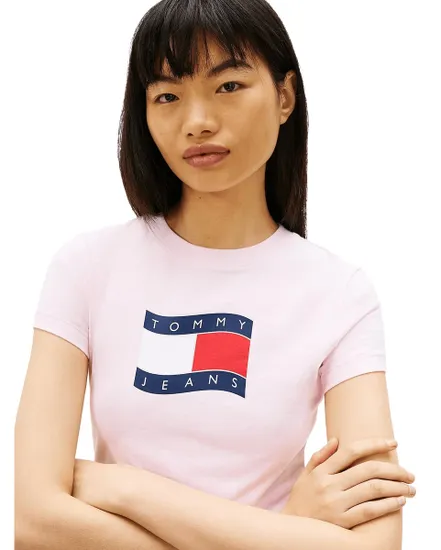 T-Shirt Femme TJW Slim Wavy Flag Tee