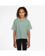 T-Shirt Fille G NSW TEE BOXY ESSNTL LBR Bleu
