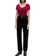Tee-Shirt Femme Slim V-Neck Tommy Jeans