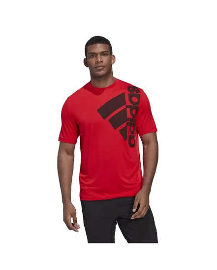 Tee shirt manche courte Homme T365 BOS TEE Rouge