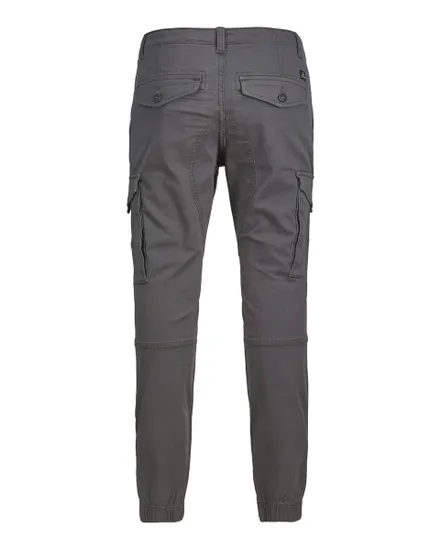 Pantalon cargo Enfant JPSTPAUL JJFLAKE 542 ASPHALT NOOS JNR Gris