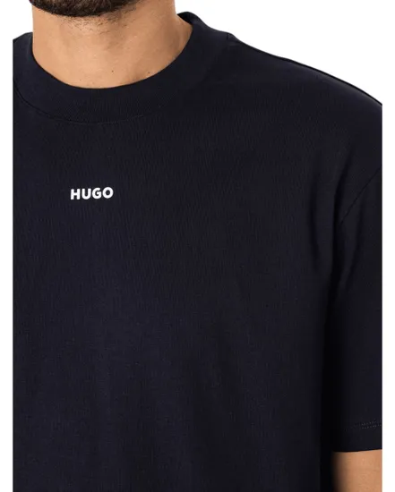 T-shirt col rond Homme DAPOLINO Marine