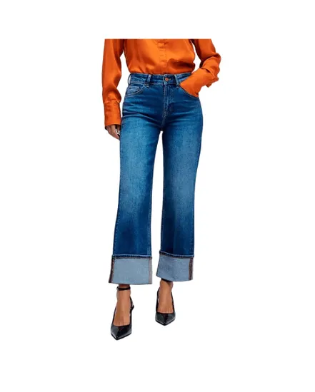 Jean Femme JEANS TRUE BASIC WASH Bleu