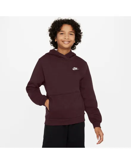 Sweat à capuche Enfant plus agé K NSW CLUB FLC HDY LBR Bordeaux