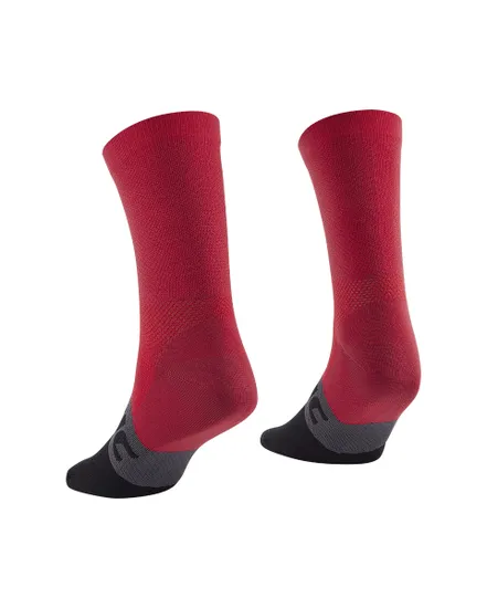 Chaussettes Unisexe AKSIUM MID Rouge Grenat/Noir