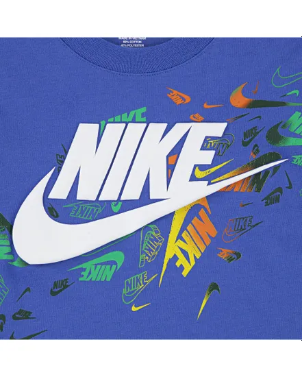 T-shirt Jeune enfant NKB CLUB REVEALED SS TEE Bleu