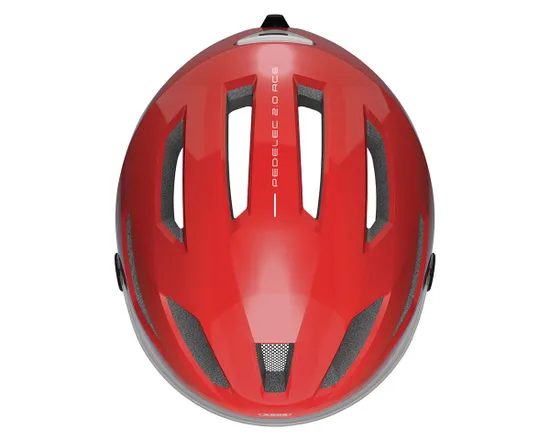 Casque loisir/urbain Unisexe PEDELEC 2.0 ACE Rouge Flamboyant