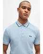 Polo Homme PADDY Bleu Clair/Pastel