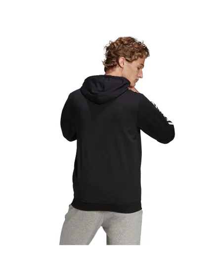 Sweat à capuche avec ZIP Homme M 3S FT FZ HD Noir