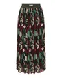 Jupe longue Femme ONLGABRI FR PLISSE MIDI SKIRT WVN CS Noir
