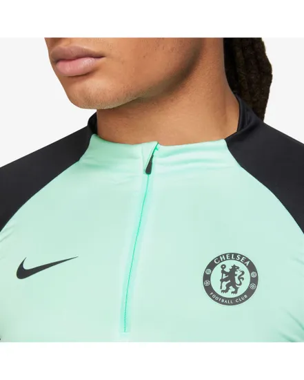 Haut zip manches longues Homme CFC M NK SF WW STRKE DRL TP 3R Vert