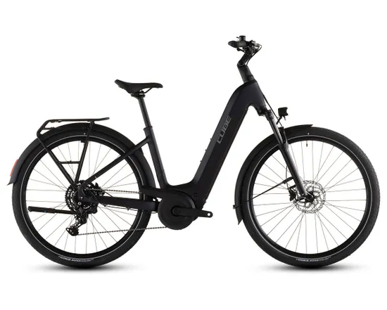 Vélo trekking électrique TOURING HYBRID ONE 600 Charbon/Chrome