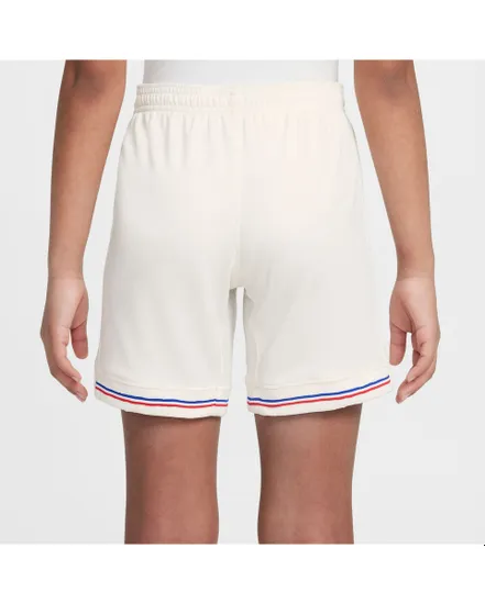 Short de football Enfant plus agé FFF Y NK DF STAD SHORT AW Beige