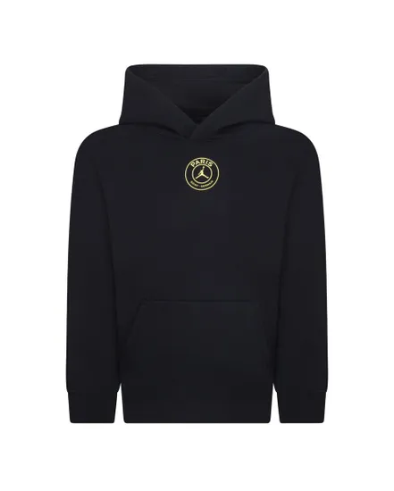 Sweat à capuche Garçon JDB MJ PSG HBR FLC PO Noir