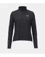 Haut d'entrainement Femme UA TECH WM TAPE HALF ZIP Noir