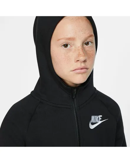 Sweatshirt Enfant plus âgé G NSW PE FULL ZIP Noir