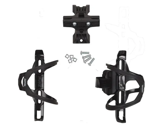 Porte-bidon TRI BOTTLE CAGE SET Noir