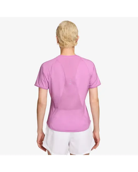 T-shirt Femme W NK SWIFT DF SS TOP Rose