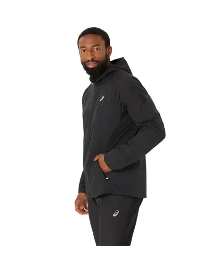 Veste à capuche Homme ROAD PACKABLE JACKET Noir