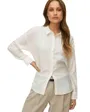 Chemise Femme VMKAJA Manches Longues Tissée